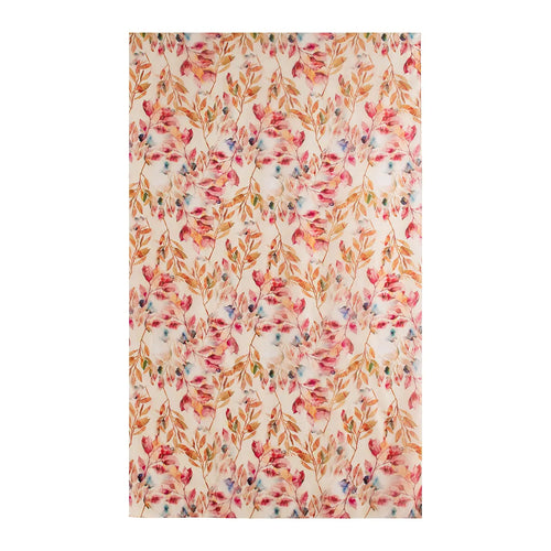 Amber falling leaves large silk scarf pattern