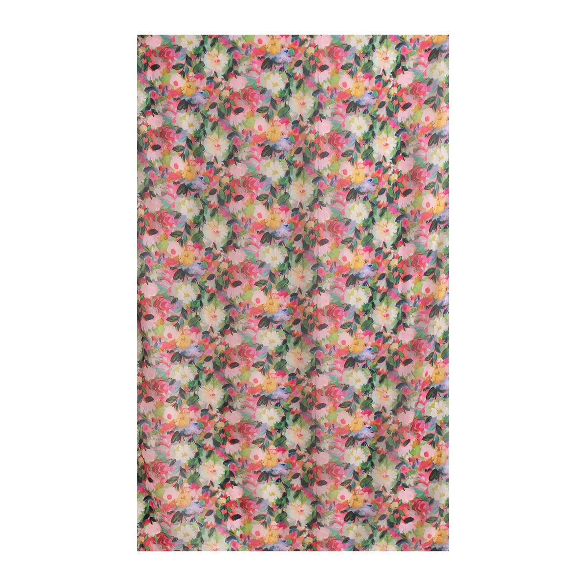Blush daisy large silk scarf pattern