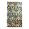 Emerald botanical haze large silk scarf pattern