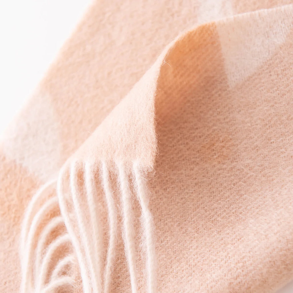 Equestrian Motif Cashmere Scarf