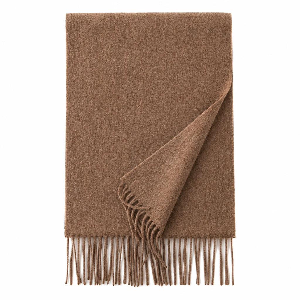 Classic Fringe Cashmere Scarf
