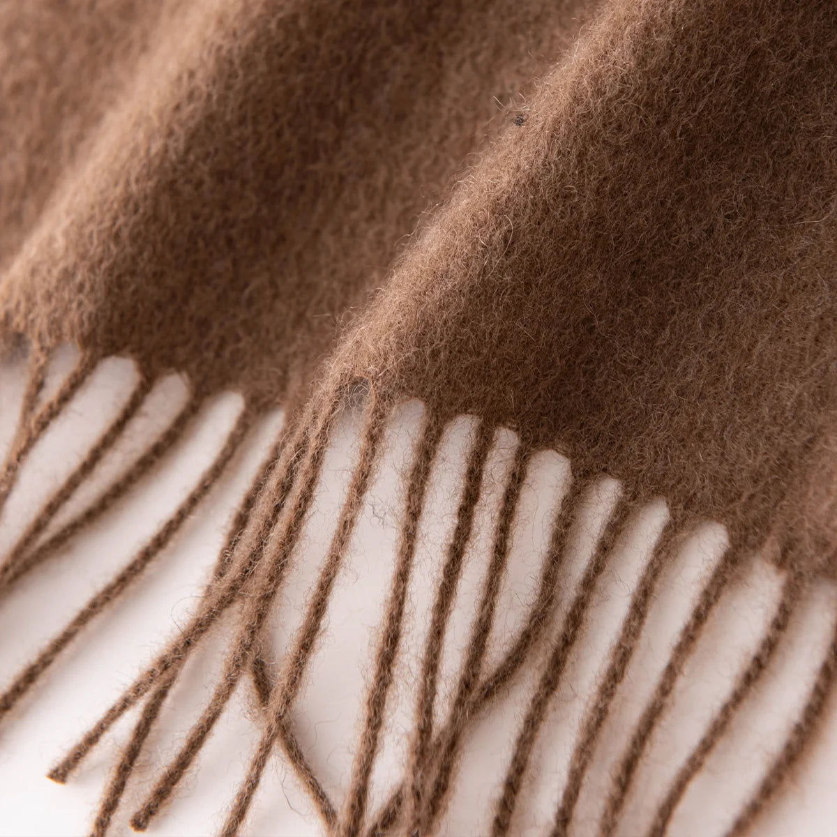 Classic Fringe Cashmere Scarf