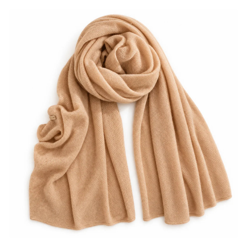 Fine Knit Oversized Cashmere Scarf