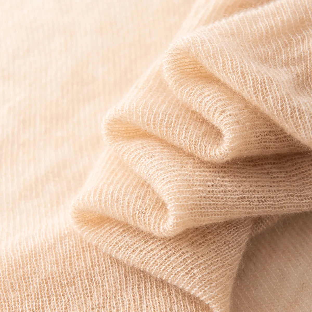 Fine Knit Oversized Cashmere Scarf
