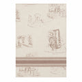 Scenic Sketch Print Cashmere Scarf