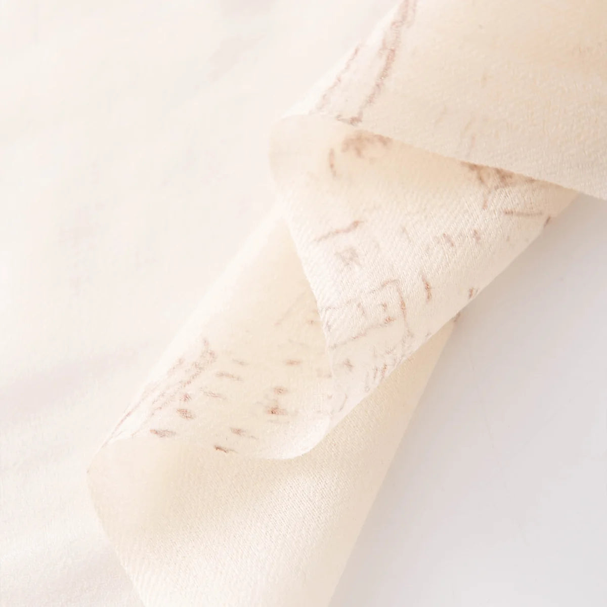 Scenic Sketch Print Cashmere Scarf