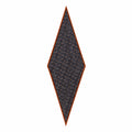 Navy Tweed Print Wool Scarf