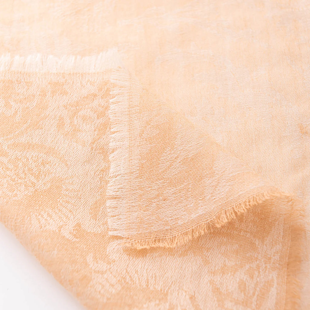 Jacquard Square Cashmere Shawl