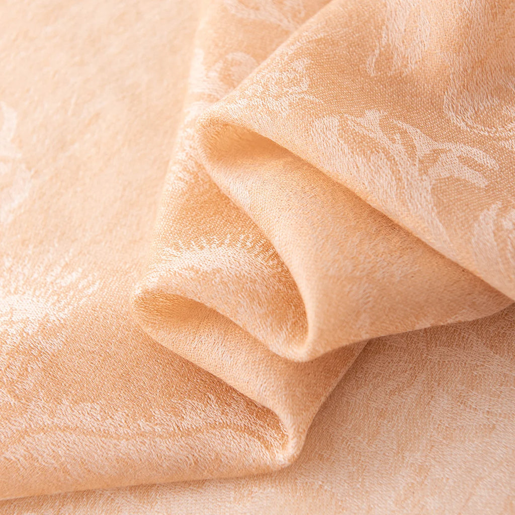 Jacquard Square Cashmere Shawl